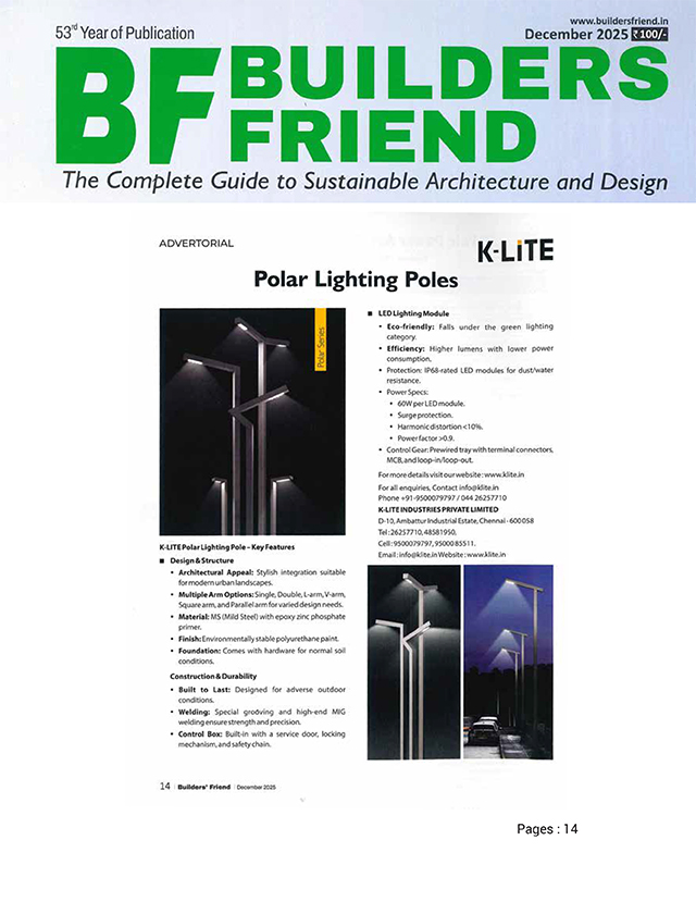 Builders Friend - December- 2025