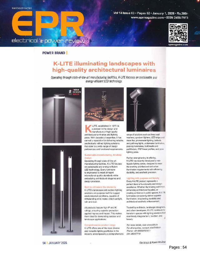 EPR Electrical & Power Review - January - 2026