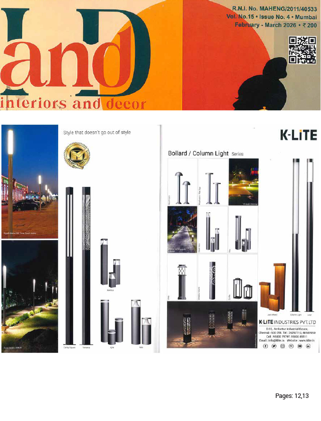 land interiors and decor - February - March - 2026